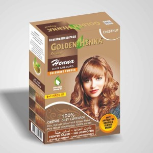 Hair Color Golden Henna