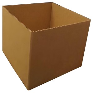 Half Slotted Carton Box, Single-flap open design