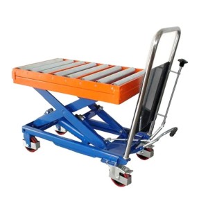 Hand Hydraulic Lifting Trolley, Foot for descending