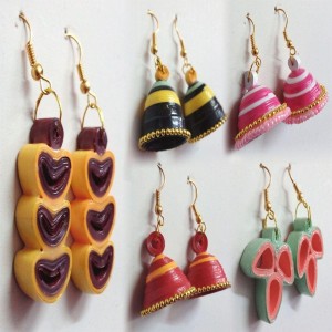 Handcrafted Paper Earring