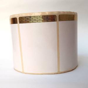 Heavy Duty Chromo Barcode Roll, Optional top coating