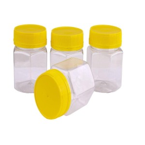 Hex Plastic Container