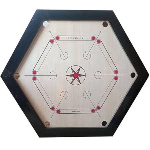 Hexagon Carrom Board 