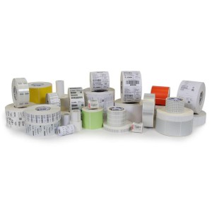 High-Tack Barcode Label Roll, Extra-powerful adhesive