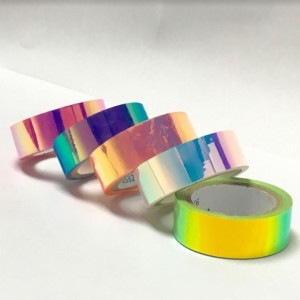 Holographic Multi Color Tape