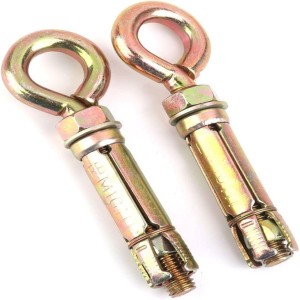 Hook Anchor Fastener, Polished finish, eye hook shape