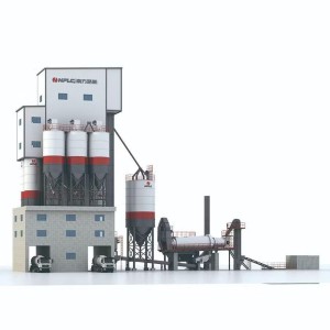 Horizontal Dry Mix Mortar Plant, Inline process flow