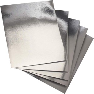 Hygloss Metallic Foil Paper, reflective sheen