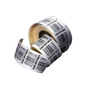 Inkjet Barcode Sticker, water-based adhesive