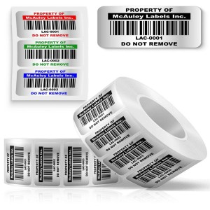 inventory barcode label, healthcare and more uses