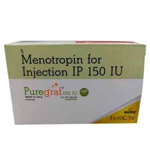 IP 150 IU Menotropin Injection, High-dose support