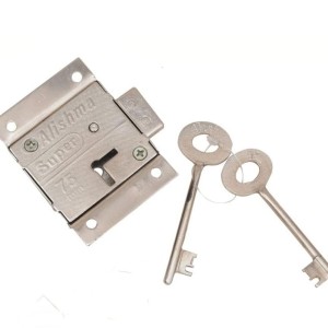 Iron Almirah Lock, Heavy Duty, Finish, Long Lasting