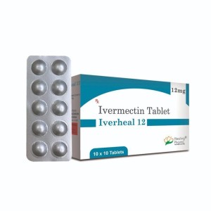 Iverheal 12 Mg Tablets, High-strength combination