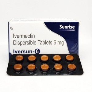 Iversun Ivermectin 6 mg Tablets, Mild-dose dewormer