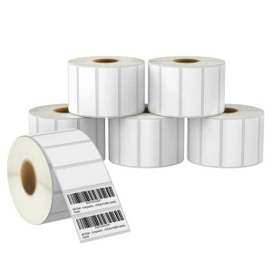 Jewelry Barcode Label Roll, Polypropylene, 45mm x 10mm