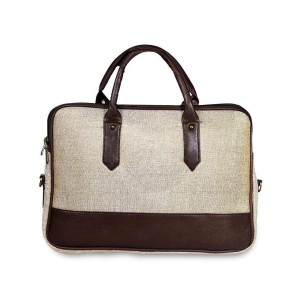 Jute Leather Bags