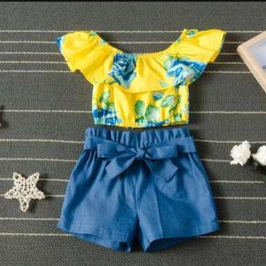 Kids Cotton Skirt Top