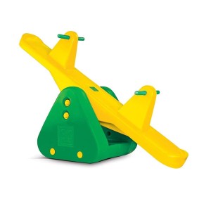 Kids Play See Saw