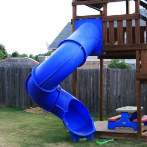 Kids Tube Spiral Slide