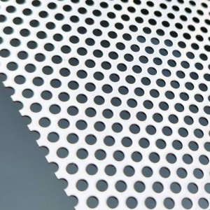 Kitchen Use SS Perforated Sheet, Fine round holes