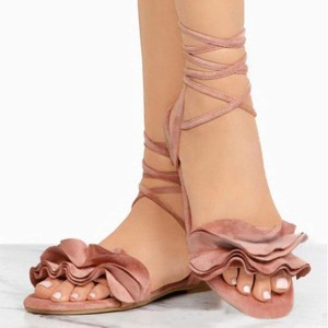 Lace Up Lady's Sandals
