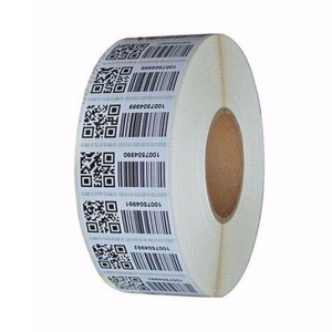 Laminated Barcode Roll, Clear layer and smudge free