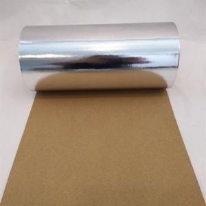 Laminated Kraft Paper Roll, Silver colour, Packaging