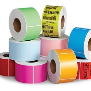 Laminated Printed Labels, Single sided, custom shape