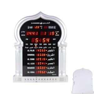 Large Masjid Digital Wall Clock, Green colour types