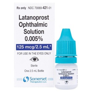 Latanoprost Eye Drops, Ocular hypotensive agent
