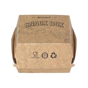 Leakproof Cardboard Food Packaging Box, Sealed edge