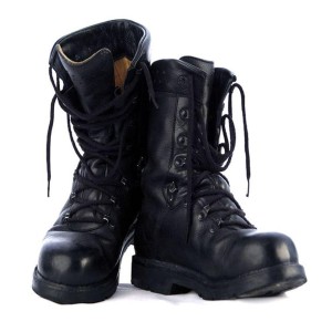Leather Army Shoes