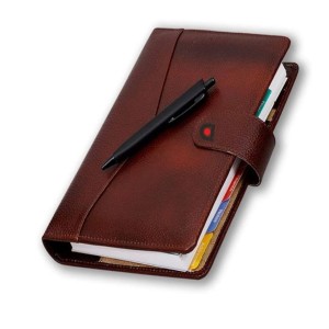 Leather Organizer Diary