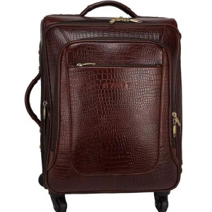 Leather Trolley Bag