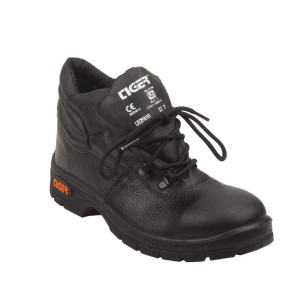 Leopard Steel Toe Shoes