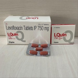 Levofloxacin Lquin 750MG Tablets, High-dose