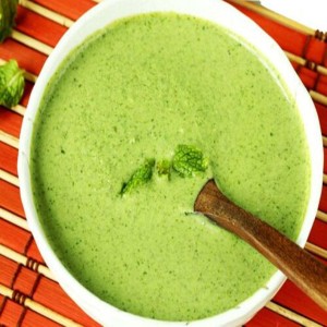Light Green Mint Chutney