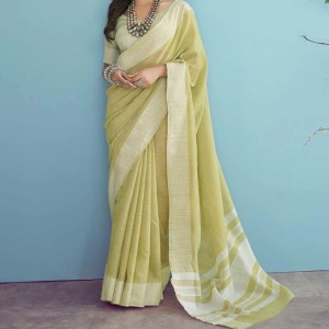 Linen Wear Saree