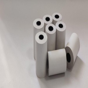 Low-Dust ATM Paper Roll , BPA-free thermal coating