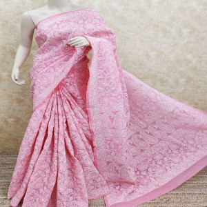 Lucknowi Chikan Sarees