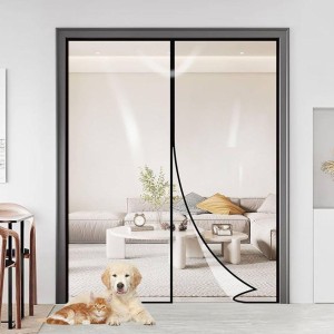 Magnetic Ac curtain, Plain transparent colors