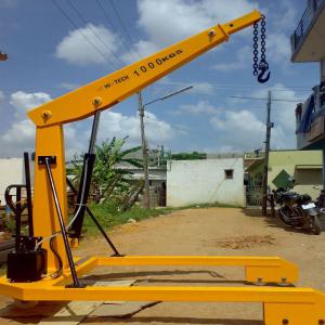Manual Mobile Floor Crane