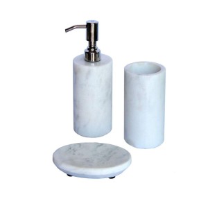 Marble stone bathroom accessories