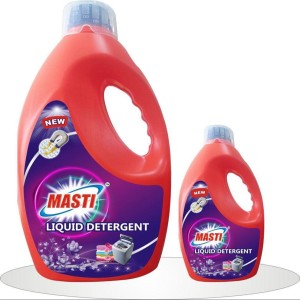 Masti Liquid Detergent 1LTR, bottle packaging