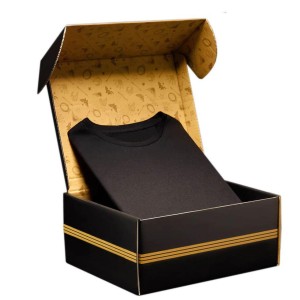 Matte Finish Printed Corrugated Box, Smooth matte coat