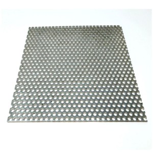 Matte SS Perforated Sheet, Soft-texture surface