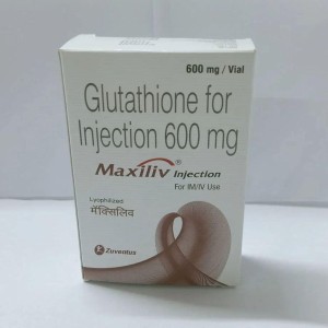 Maxiliv Glutathione 600 Mg Injection, Liver cleanse