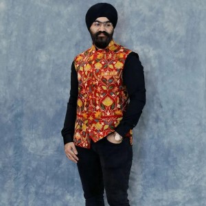 Mens Kashmiri Embroidery Jacket