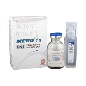 Meropenem Injection 1gm, Carbapenem class antibiotic