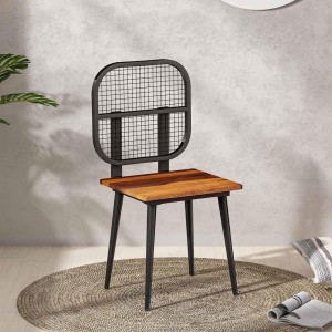 Metal Cafeteria Chair